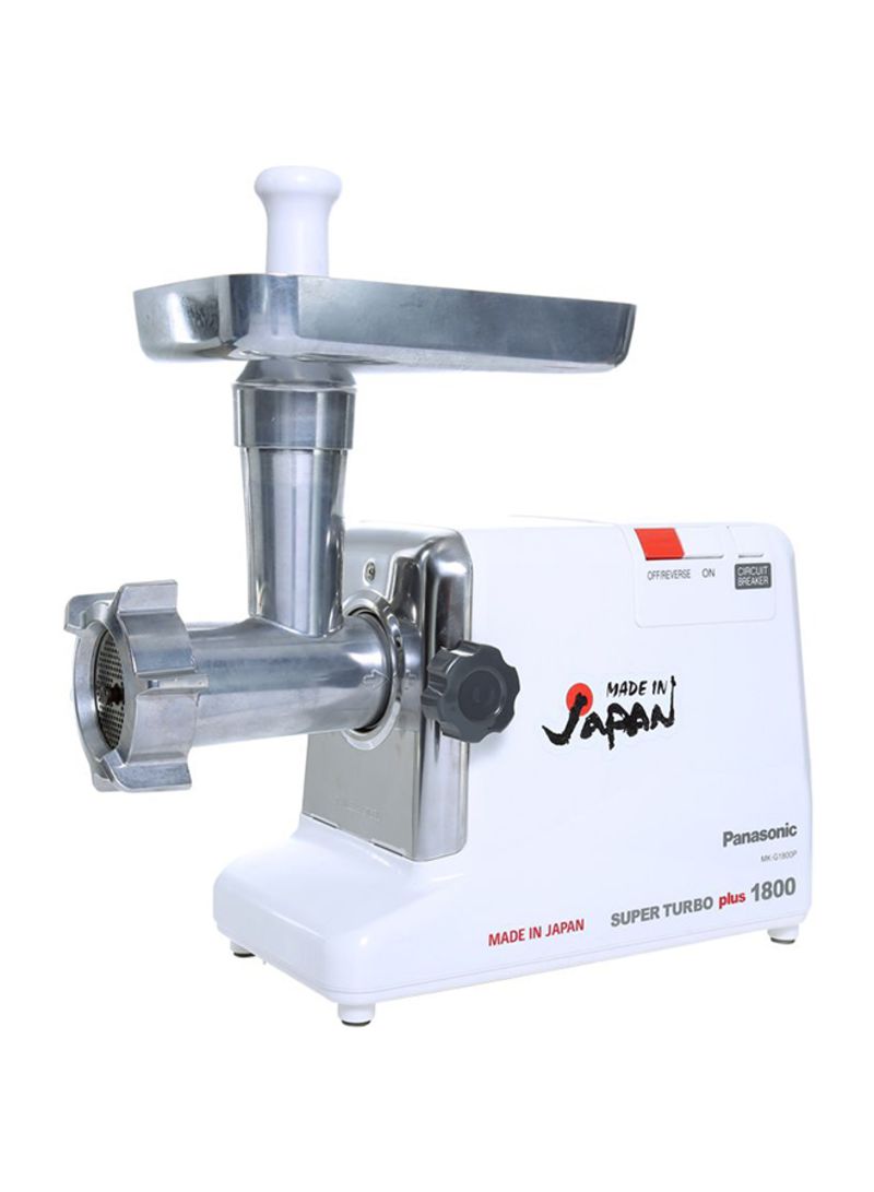 Meat Grinder 1800W MK-G1800P White